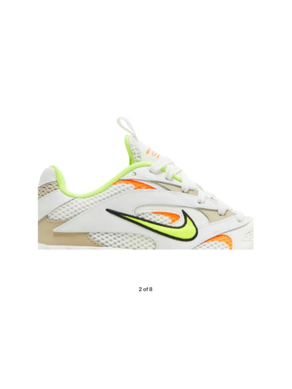Nike Wmns Zoom Air Fire 'Summit White Volt' sz 9.5 - Picture 2 of 7